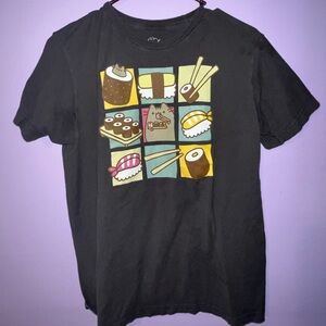 Pusheen sushi shirt